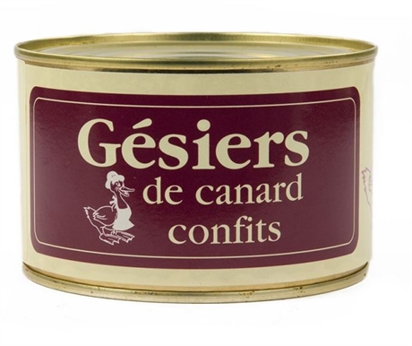 Gésiers confits 380